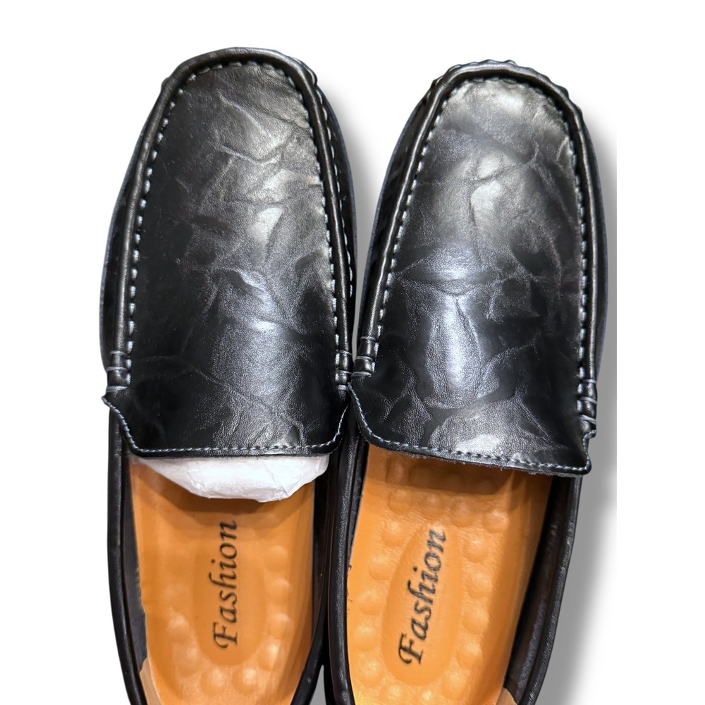 Mens Fashion Loafers Driving Moccasins Slip On Comfort Casual Shoes Sz 7.5 NEW - Picture 2 of 16
